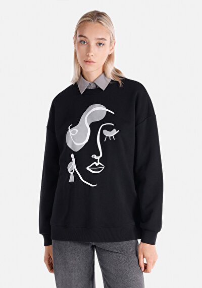 Afficher les détails de Pull-over Noir   Femme