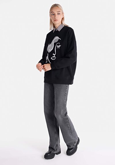 Afficher les détails de Pull-over Noir   Femme