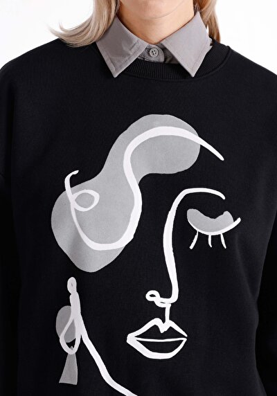 Afficher les détails de Pull-over Noir   Femme