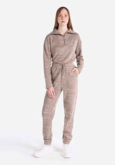 Image de Pantalon De Survêtement Marron Femme