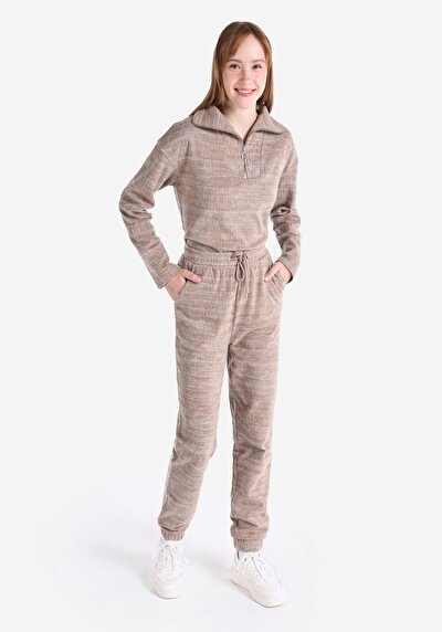 Image de Pantalon De Survêtement Marron Femme