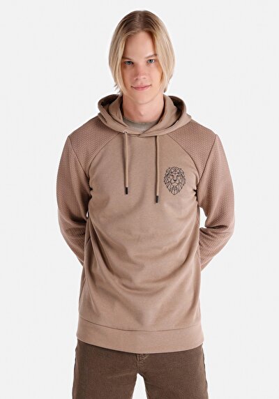 Image de T-shirt À Manches Longues Marron   Homme