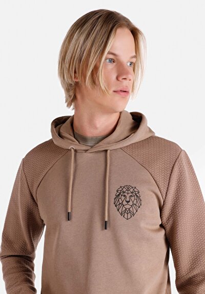 Image de T-shirt À Manches Longues Marron   Homme
