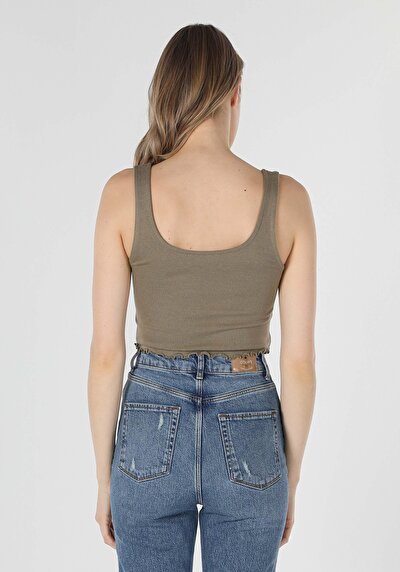 Image de Athlète Kaki Slim Fit Femme