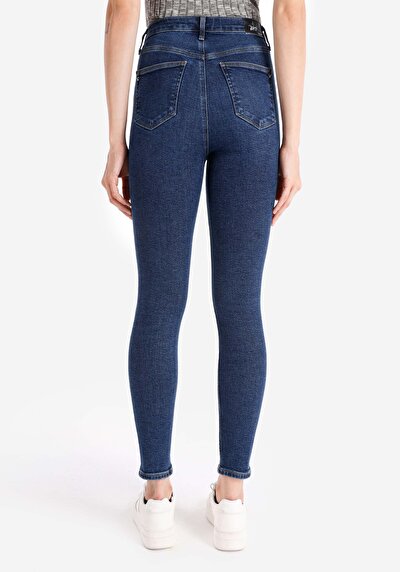 Image de 760 Diana Pantalon Denim Skinny  Leg High Rise En  Skinny Fit Femme