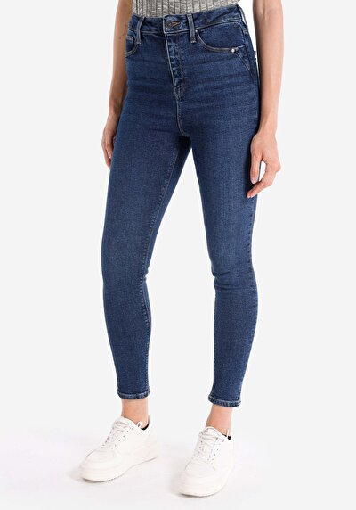 Image de 760 Diana Pantalon Denim Skinny Leg High Rise En Skinny Fit Femme
