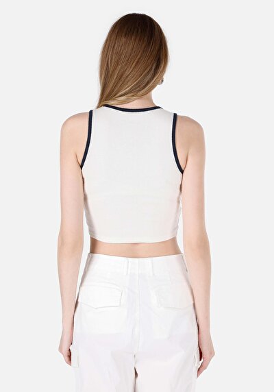 Image de Athlète Blanc Slim Fit Femme