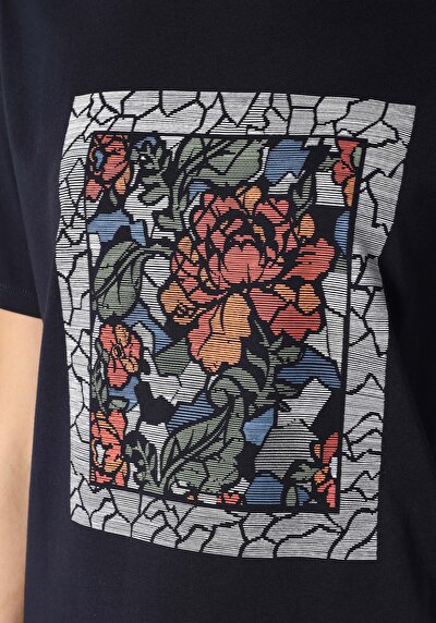 Image de T-shirt À Manches Courtes Marine Comfort Fit  Femme