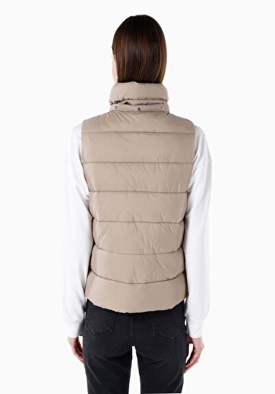 Image de Gilet Beige Regular Fit Femme