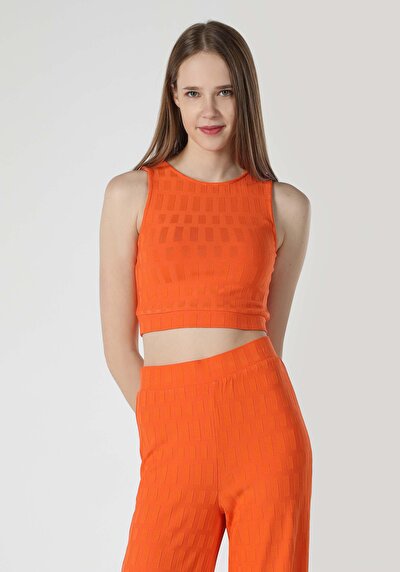 Image de Athlète Orange Slim Fit Femme