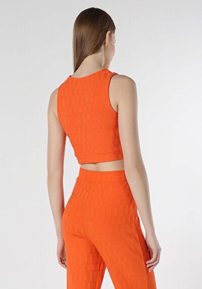 Image de Athlète Orange Slim Fit Femme
