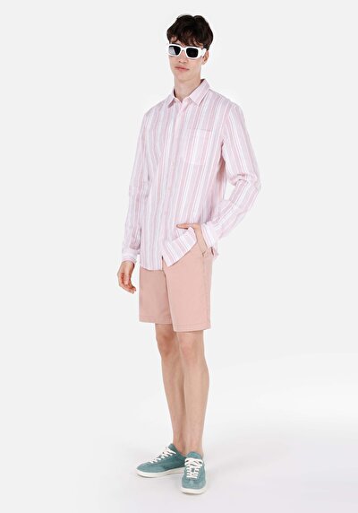 Image de Short Saumon Regular Fit Homme