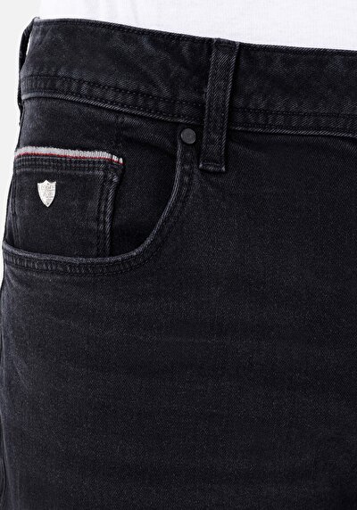 Image de 044 Karl Pantalon En Jean Denim Straight Leg Low Rise Straight Fit Homme