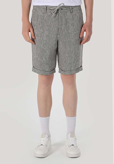 Afficher les détails de Short Gris Regular Fit Homme