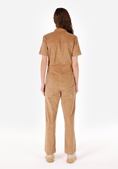 Image de Salopette Marron Regular Fit Femme