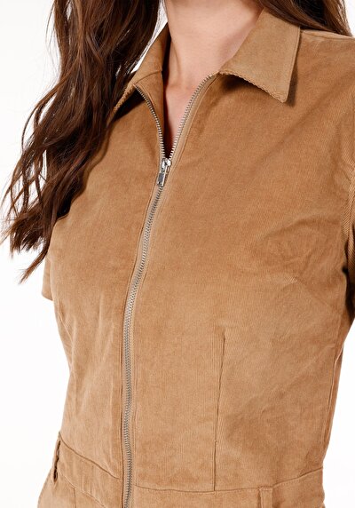 Image de Salopette Marron Regular Fit Femme