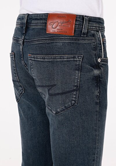 Afficher les détails de 044 Karl Pantalon Bleu   En  Straight Fit Homme