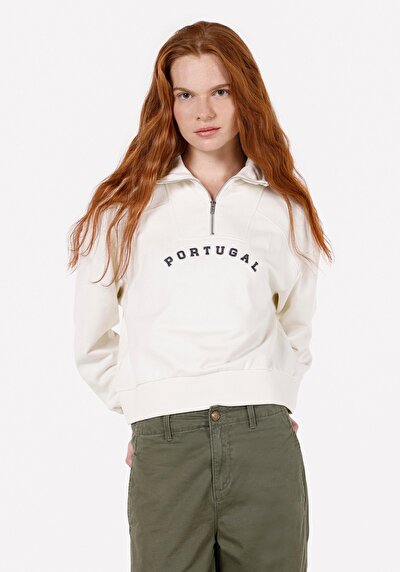 Image de Pull-over Blanc Regular Fit  Femme