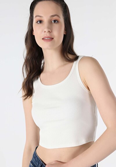 Image de Athlète Blanc Slim Fit Femme