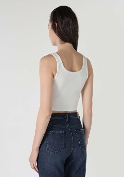 Image de Athlète Blanc Slim Fit Femme