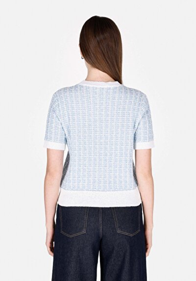Image de Tricot Bleu Regular Fit  Femme