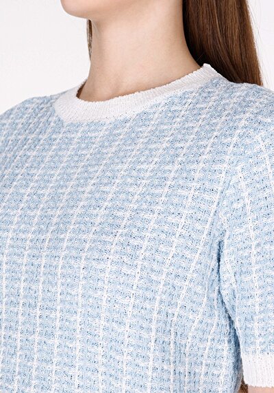 Image de Tricot Bleu Regular Fit  Femme