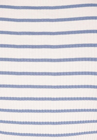 Image de Chemise Polo À Manches Courtes Bleu Rayé Slim Fit Femme