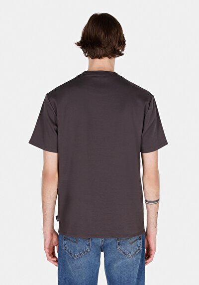 Image de T-shirt À Manches Courtes Marron Comfort Fit Jakarli Homme