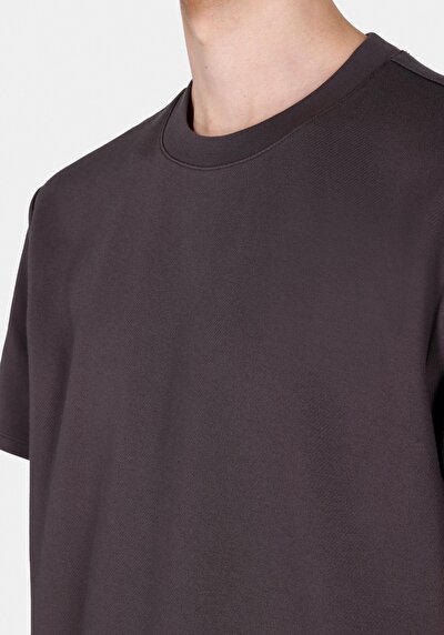 Image de T-shirt À Manches Courtes Marron Comfort Fit Jakarli Homme