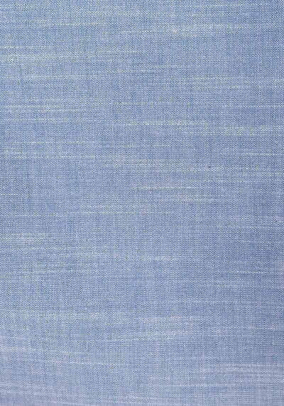 Afficher les détails de Chemise À Manches Longues Bleu Regular Fit Droit Oxford Homme