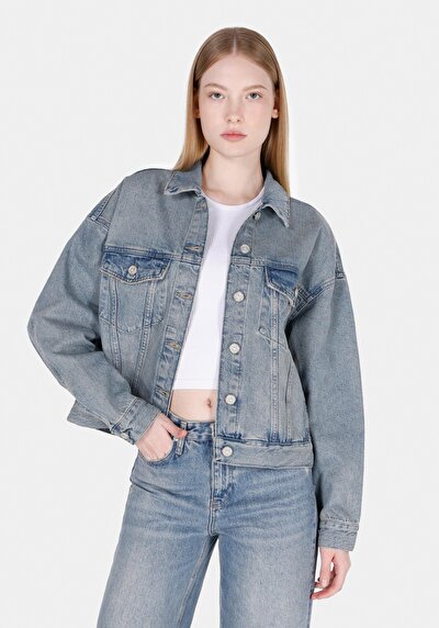 Image de Veste De Blazer Oversize Fit Manches Longues Femme