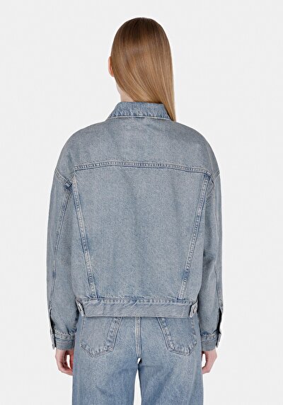 Image de Veste De Blazer Oversize Fit Manches Longues Femme