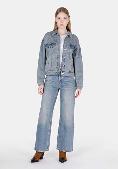 Image de Veste De Blazer Oversize Fit Manches Longues Femme