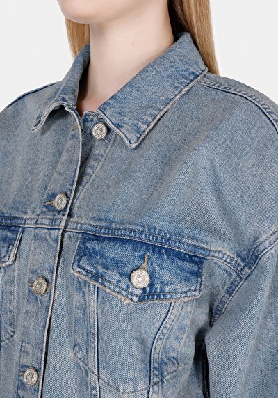 Image de Veste De Blazer Oversize Fit Manches Longues Femme