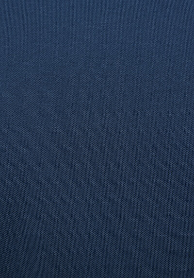 Afficher les détails de T-shirt Polo À Manches Courtes Bleu Droit Regular Fit Homme