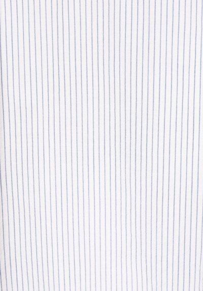 Image de Chemise À Manches Longues Bleu Regular Fit Rayé Popeline Femme