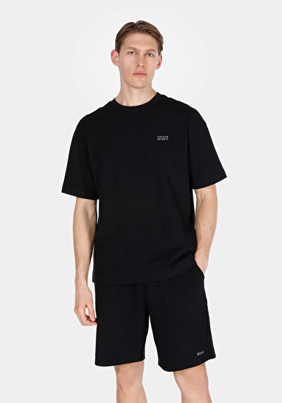 Image de Noir Homme T-shirt À Manches Courtes