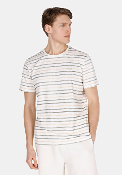 Image de Blanc Homme T-shirt À Manches Courtes