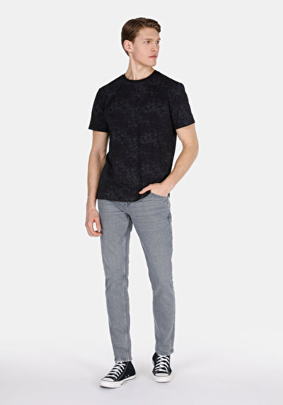 Image de 044 Karl Pantalon En Jean Straight Fit Homme
