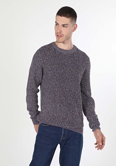 Image de Pull Violet Regular Fit   Homme