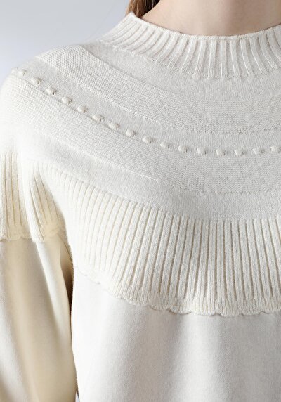 Image de Pull-over Ecru   Femme