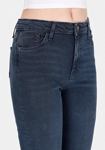 Image de 791 Monica Pantalon Denim   En  Regular Fit Femme