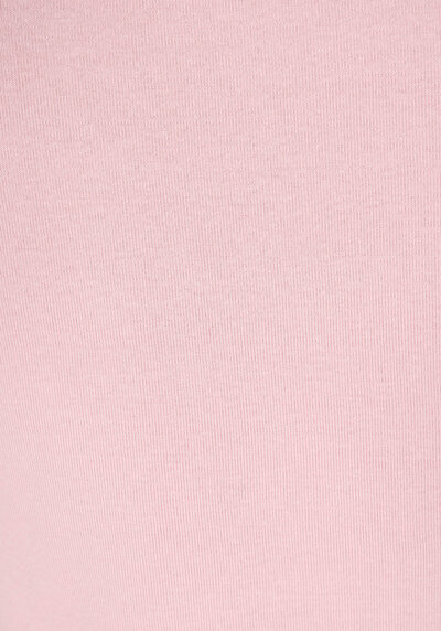 Image de T-shirt À Manches Courtes Rose Slim Fit Imprimé Femme