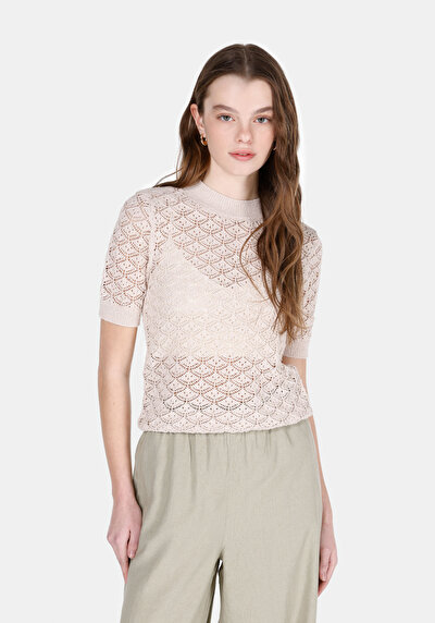 Image de Tricot Beige Slim Fit  Femme