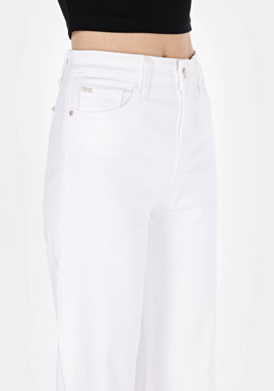 Image de 793 Marissa Pantalon  Wide Leg High Rise En Jean Regular Fit Femme