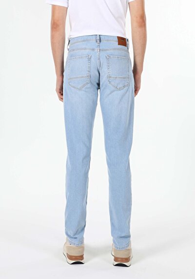 Image de 041 Danny Pantalon Marine Slim Leg En Slim Fit Homme