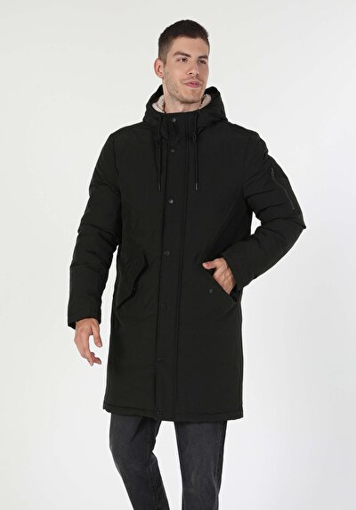 Image de Manteau Kaki Regular Fit Homme