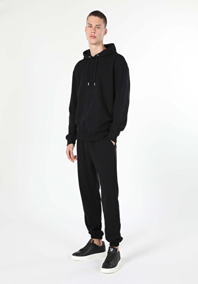Image de Pantalon De Survêtement Noir Slim Fit Homme