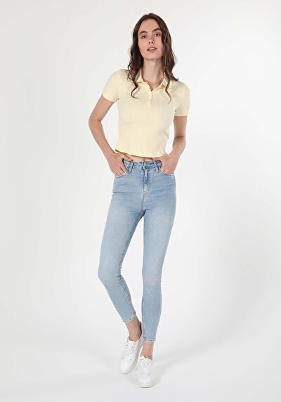 Image de 760 Diana Pantalon Denim Skinny  Leg  En  Super Slim Fit Femme