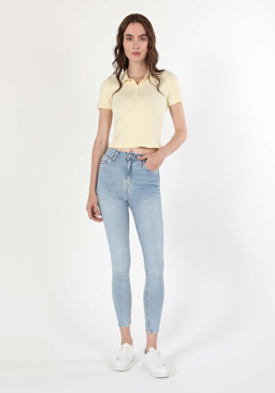 Image de 760 Diana Pantalon Denim Skinny  Leg  En  Super Slim Fit Femme